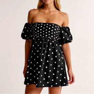 Abercrombie Emerson off-the-shoulder skort